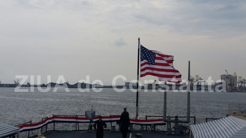 uss porter distrugatorul american a acostat in portul constanta 596655