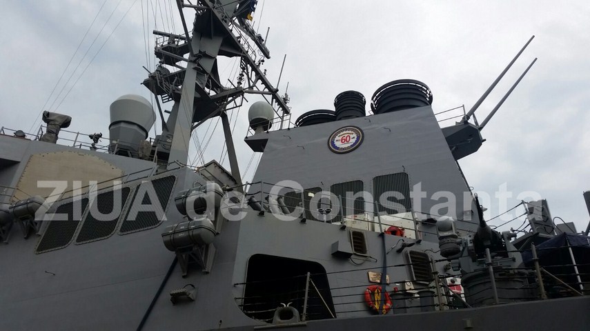 uss porter distrugatorul american a acostat in portul constanta 596655