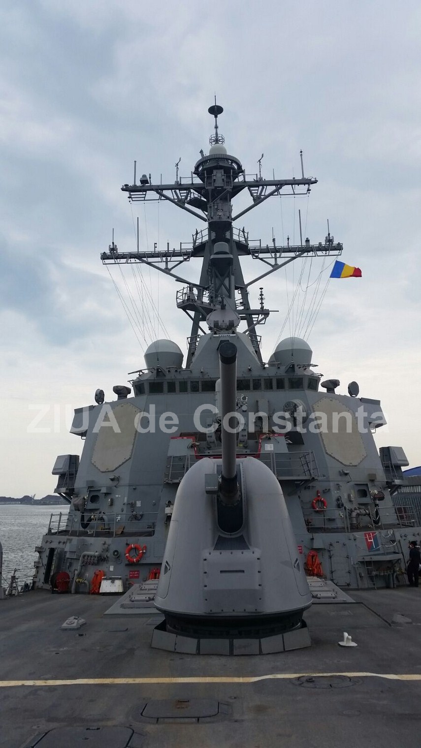 uss porter distrugatorul american a acostat in portul constanta 596655