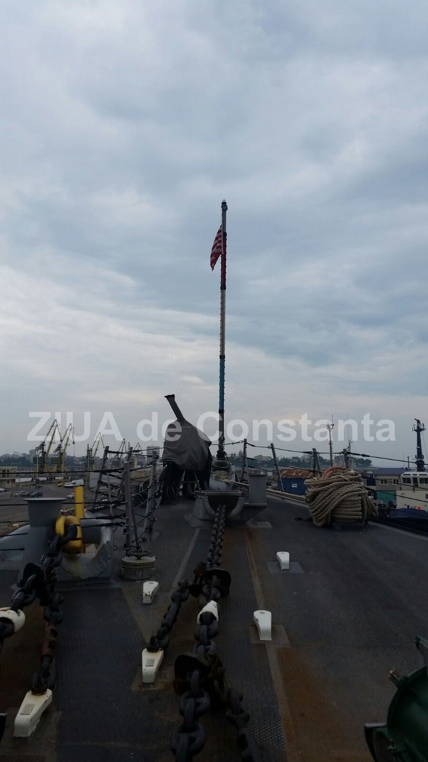 uss porter distrugatorul american a acostat in portul constanta 596655