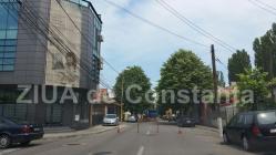 Strada Poporului din Constanţa, închisă  