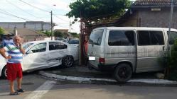 Accident rutier în Constanţa. Pe strada Andrei Mureşanu (galerie foto + video) 