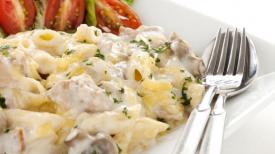 ecuisine.ro Salată de paste cu ciuperci