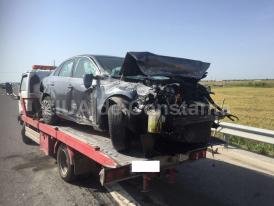 Accident pe autostrada A4