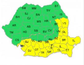 Sudul-estul României se topește! Ne aflăm sub cod galben de caniculă până vineri