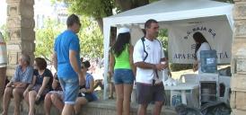 A început campania anticaniculă desfăşurată pentru constănţenii şi turiştii afectaţi de căldură
