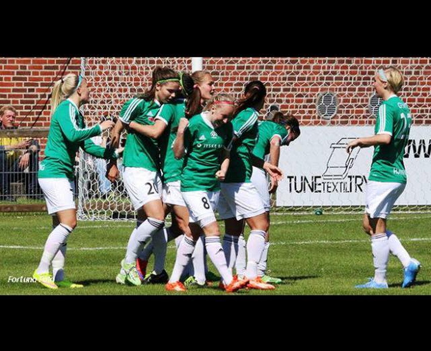 florentina olar spanu capitanul echipei nationale cea mai buna fotbalista a campionatului danez este