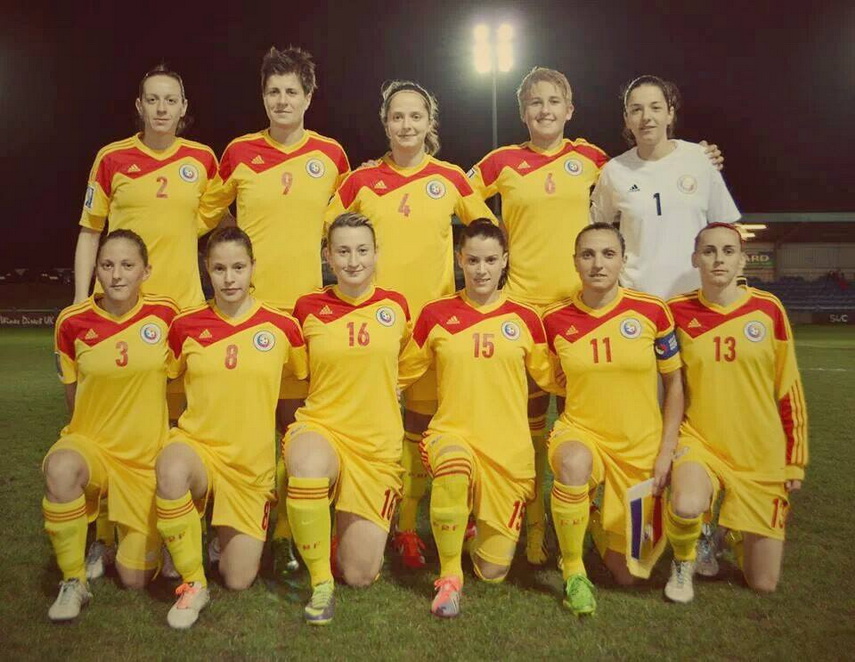 florentina olar spanu capitanul echipei nationale cea mai buna fotbalista a campionatului danez este