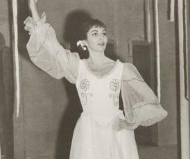 „Drum frumos printre îngeri“ Balerina Gabriela Danovski, înmormântată alături de soţul ei, maestrul Oleg Danovski (galerie foto)