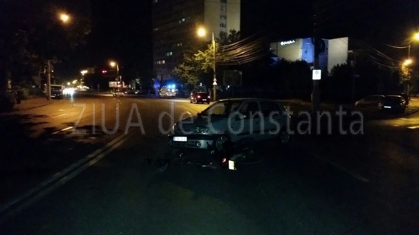 un motociclist a fost implicat pe bulevarul 1 mai din constanta 598276