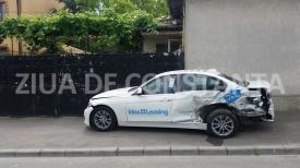 Accident cu cinci maşini în Constanţa. Pe strada Ion Raţiu (galerie foto+video)  