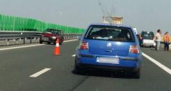 Accident pe Autostrada Soarelui pe sensul de venit către mare. Se circulă cu dificultate