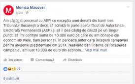 Monica Macovei trebuie să scoată din buzunar 10.000 de euro!