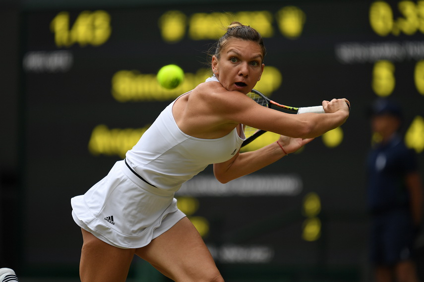 simona halep s a oprit in sferturi la wimbledon galerie foto 599261
