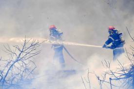 Incendiu în localitatea Independenţa!