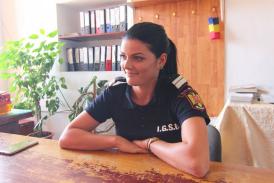 Mihaela Ionescu, femeia pompier de la ISU „Dobrogea“ „Un pompier trebuie să fie întotdeauna încrezător în ceea ce face“ (galerie foto) 