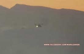 Un elicopter rusesc a fost filmat în Siria, în timp ce ar fi fost doborât de ISIS