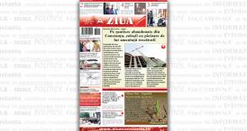 ZIUA de Constanta, format PDF, pagina 1 editia din 12 iulie 2016 