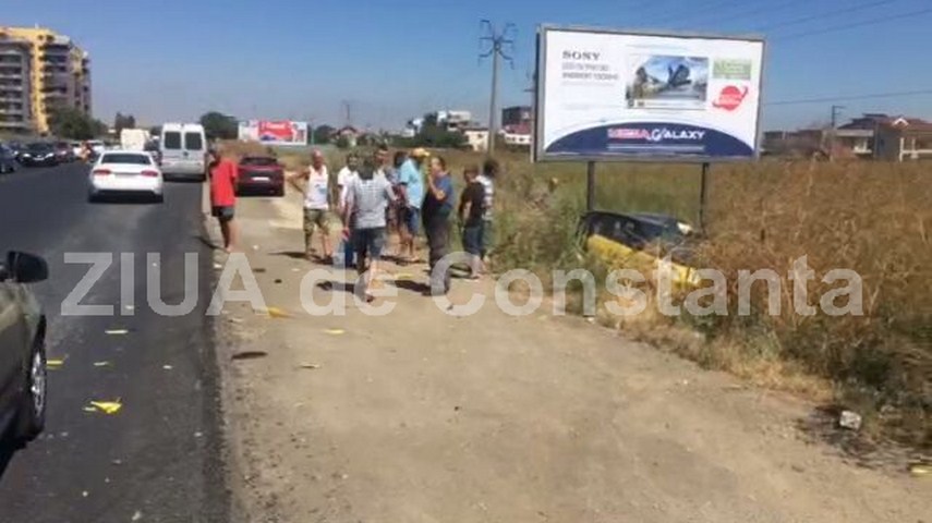 doua persoane au fost ranite intr un accident produs la iesire din constanta 600294