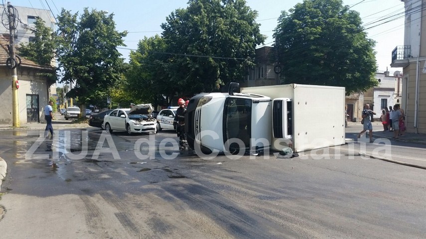 accident la intersectia dintre i g duca cu mamaia 600494