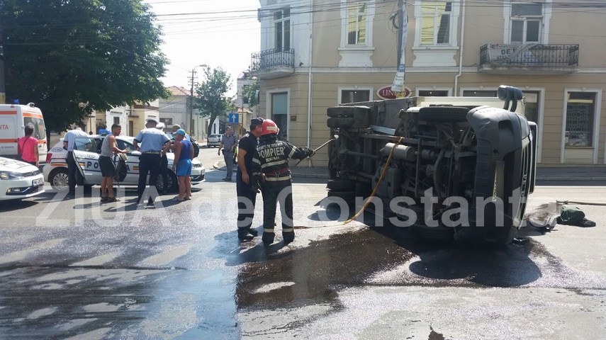 accident la intersectia dintre i g duca cu mamaia 600494