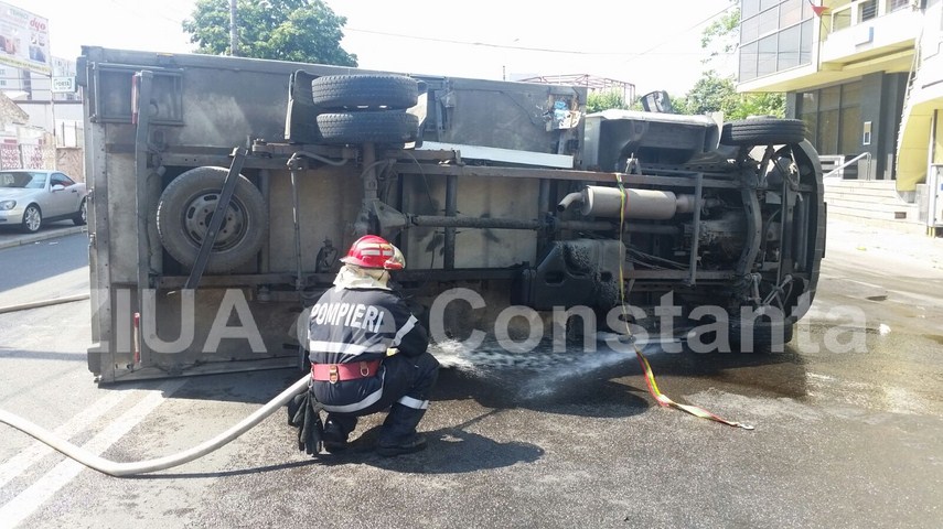 accident la intersectia dintre i g duca cu mamaia 600494