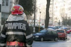 Foc în trafic, la Medgidia