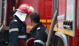 Au luat foc gunoaiele de pe câmp în localitatea Mioriţa  