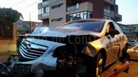 Cinci mașini, implicate într-un accident rutier. Două persoane au fost rănite (galerie foto+video)     