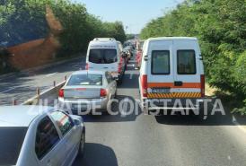 Șoferi, ocoliți podul de la Agigea! Mergeți spre podul nou.