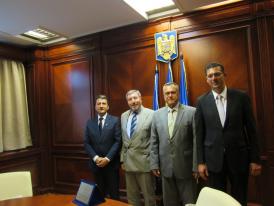 UPDATE Vizită de rang înalt la Prefectura Constanţa      