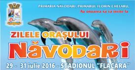 Primăria Năvodari şi primarul Florin Chelaru au onoarea să vă invite la Zilele orașului Năvodari