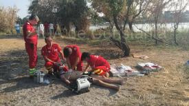 UPDATE3. Tânărul de 18 ani a murit! Alertă pe Lacul Siutghiol. O persoană ţipă disperată după ajutor (galerie foto+video)         