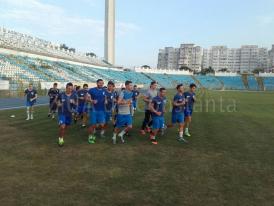 Suporter Spirit Club Farul Constanţa, la primul antrenament (galerie foto + video) 
