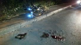 UPDATE5. Accident grav sub podul de la Doraly Mall. Un biciclist a fost lovit de o maşină. Făptaşul, de negăsit (galerie foto+video)     