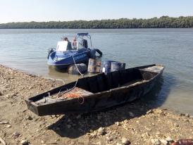  800 litri de produs petrolier descoperite în apropiere de Cernavodă 