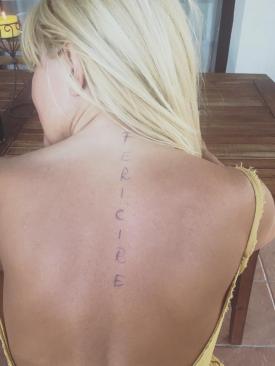 Elena Udrea a transmis un mesaj care nu e tatuaj. Zice ea. Vezi unde și l-a scris și ce spune