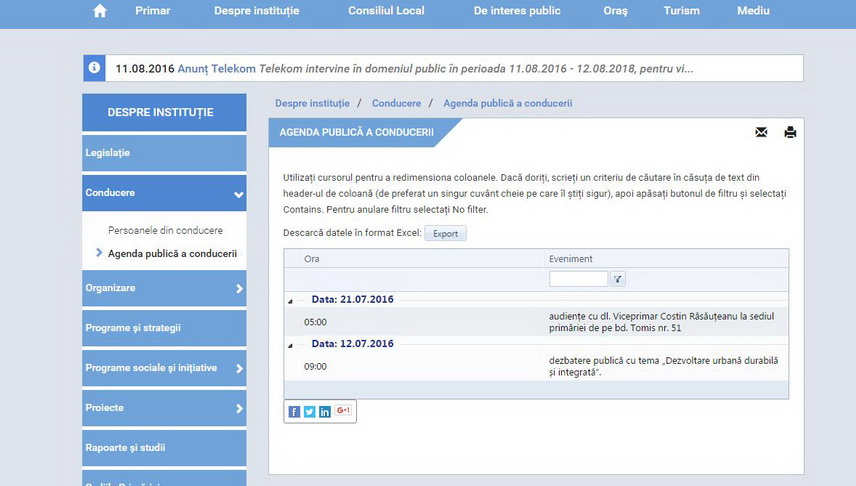 surprize pe internet primaria constanta face legatura directa cu site ul de campanie al primarului fagadau