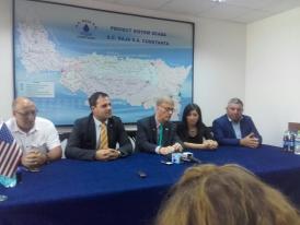 Delegaţie americană, în vizită la RAJA Constanţa Skip Witunski - „În România sunt costuri scăzute pentru furnizarea apei potabile“ (galerie foto) 