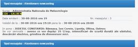 Cod Galben în județul Constanța. Vezi localitățile afectate
