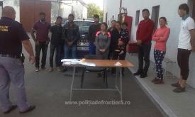 14 sirieni și iraniei, prinși în timp ce încercau să intre ilegal în România