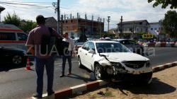 UPDATE 1 O persoană este rănităAccident rutier în localitatea Ovidiu (galerie foto+video)    
