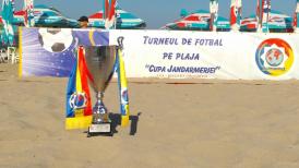  Echipa de fotbal pe plajă a Penitenciarului Poarta Albă și-a adjudecat „Cupa Jandarmeriei“