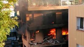 Explozie într-un imobil aproape de Barcelona