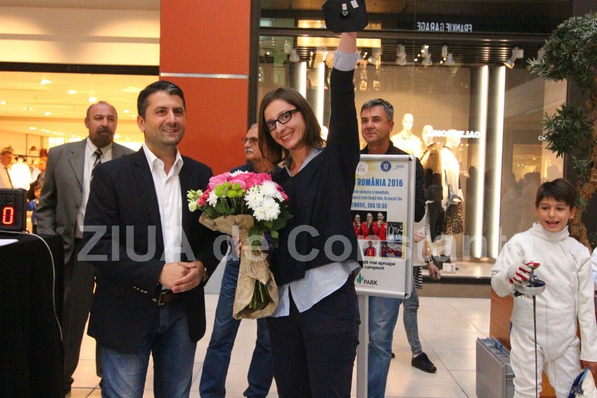 campioana olimpica la rio scrimera ana maria popescu actiune de promovare la constanta 607855