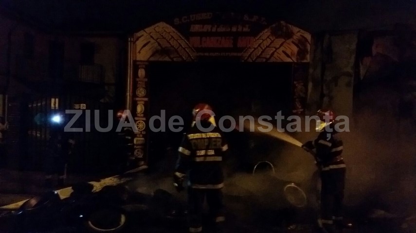 incendiu in spatele casei de cultura din constanta 607915