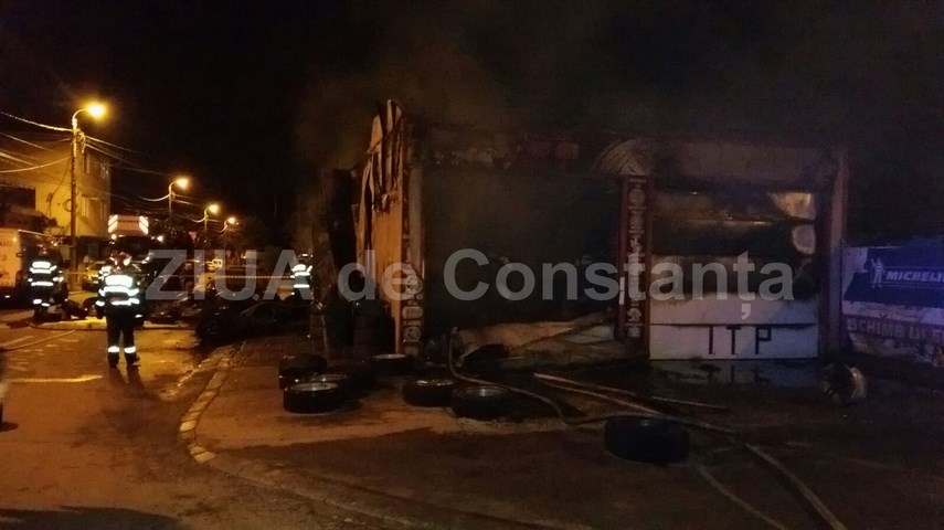 incendiu in spatele casei de cultura din constanta 607915
