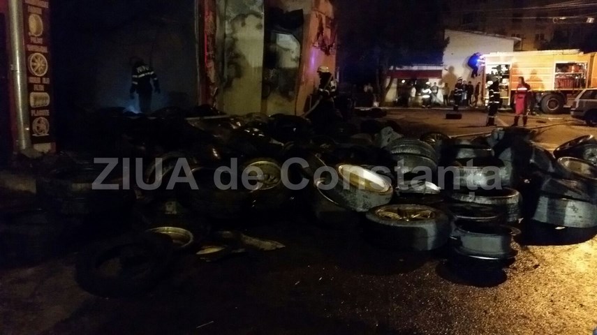 incendiu in spatele casei de cultura din constanta 607915