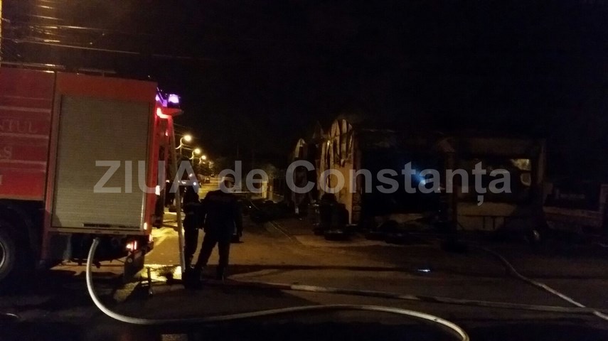 incendiu in spatele casei de cultura din constanta 607915