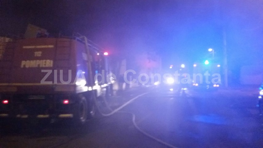 incendiu in spatele casei de cultura din constanta 607915